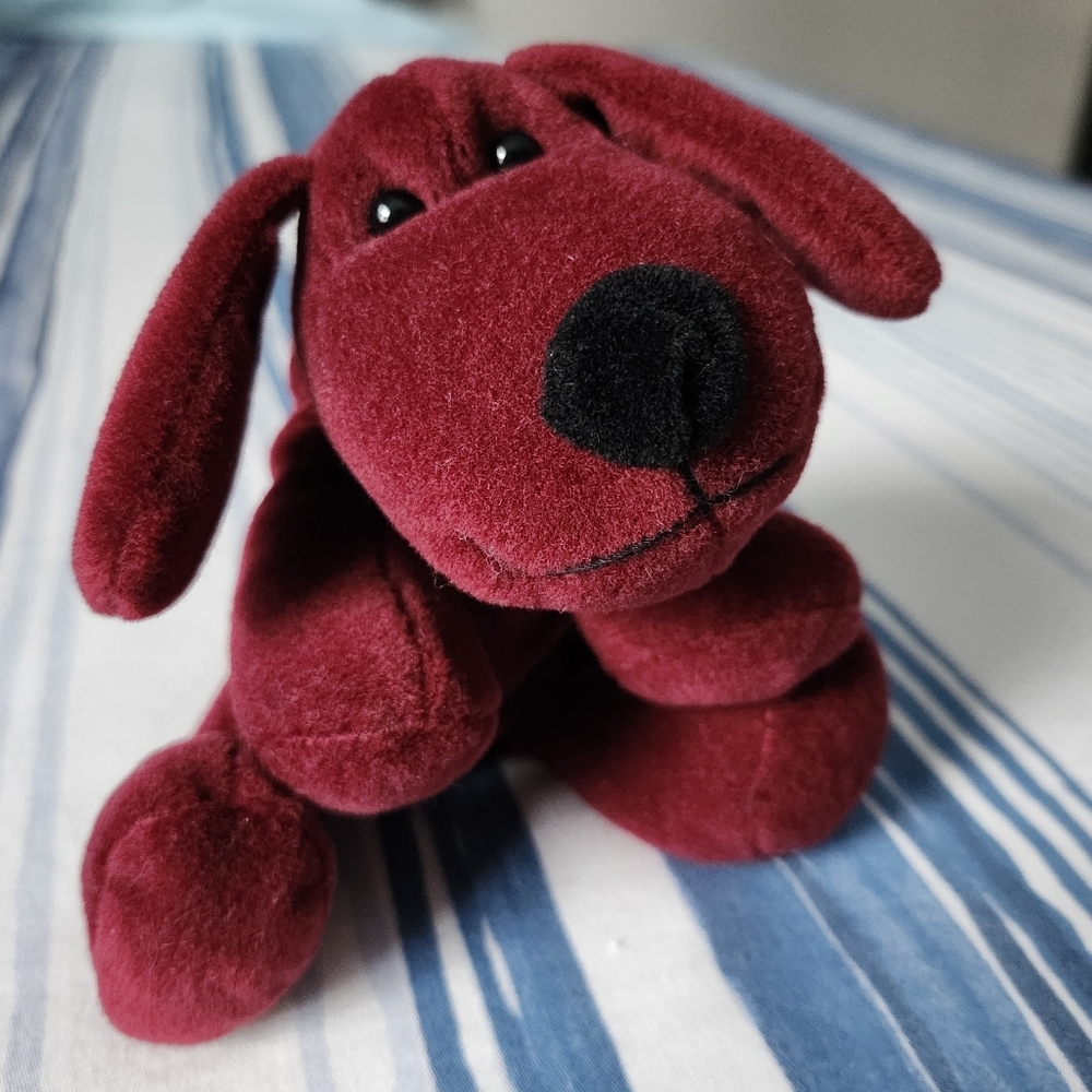 Vintage Puppy Beanie Plush
